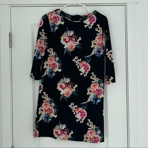 H&M floral tunic dress